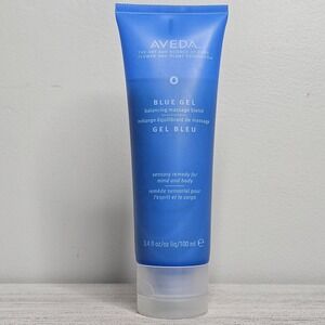 Aveda Blue Gel Balancing Massage Blend Remedy for Mind & Body 3.4 oz